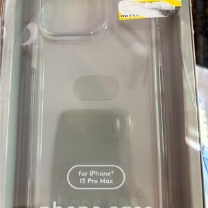 Clear Phone Case for iPhone 15 Pro Max